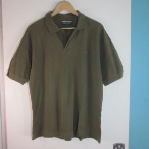 James Dillon Mens Size L Vintage Cotton Polo Pullover Casual Shirt